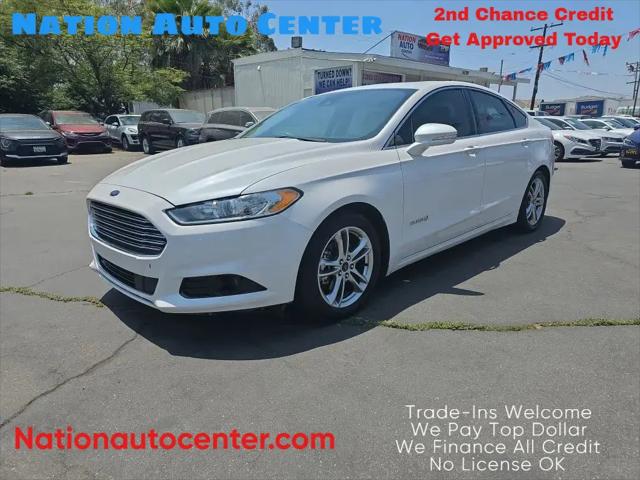 2016 Ford Fusion Hybrid Titanium for sale in Fontana, CA