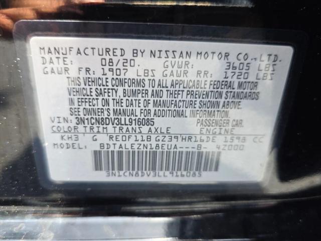 2020 Nissan Versa S Xtronic CVT