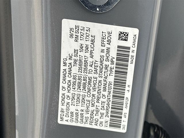 2026 Honda CR-V LX AWD