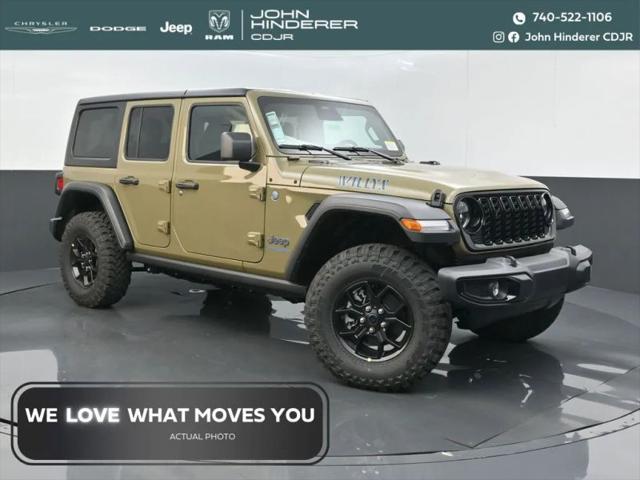 2025 Jeep Wrangler 4xe Willys 4xe for sale near Heath, OH