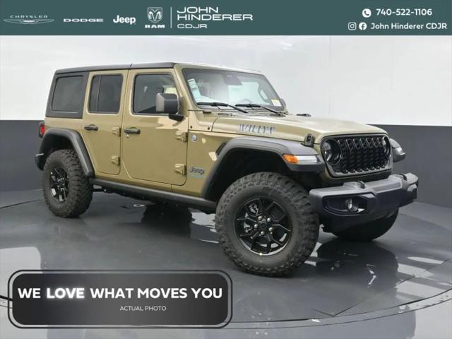 2025 Jeep Wrangler 4xe Willys 4xe for sale near Heath, OH