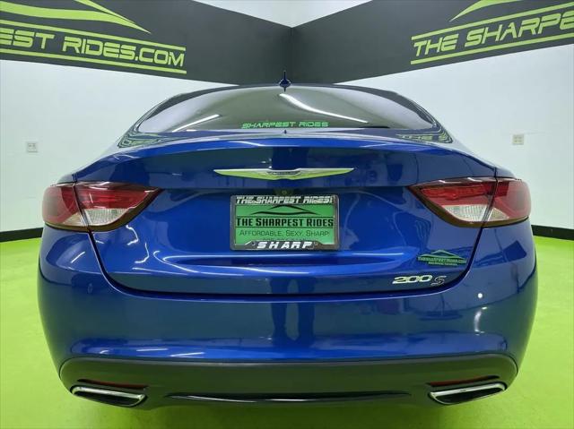 2016 Chrysler 200 S