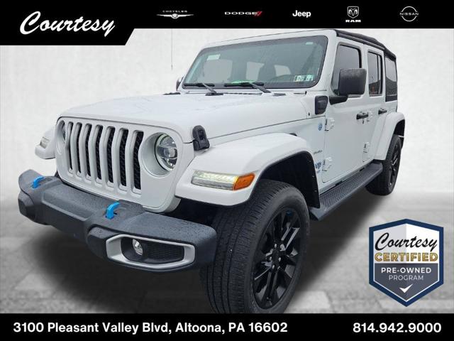 2022 Jeep Wrangler 4xe Unlimited Sahara 4x4 for sale in Altoona, PA