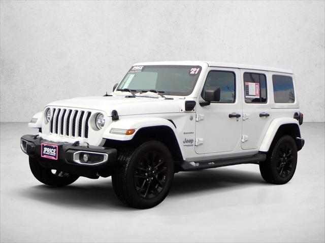 2021 Jeep Wrangler 4xe Unlimited Sahara 4x4 2021 Jeep Wrangler 4xe Unlimited Sahara 4x4