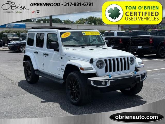 2022 Jeep Wrangler 4xe Unlimited Sahara 4x4 2022 Jeep Wrangler 4xe Unlimited Sahara 4x4