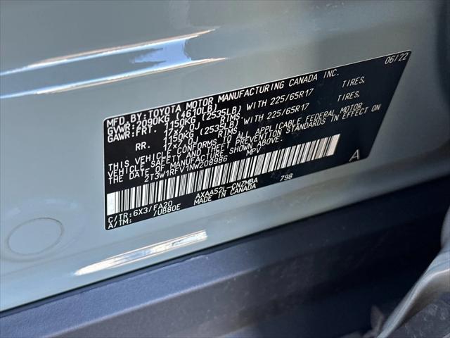 2022 Toyota RAV4 XLE