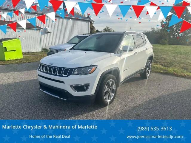 2019 Jeep Compass Limited 4x4 for sale in Marlette, MI