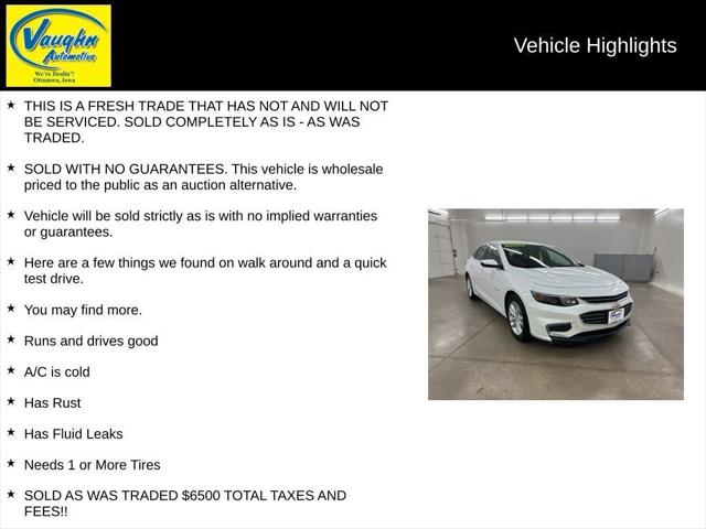 2016 Chevrolet Malibu 1LT