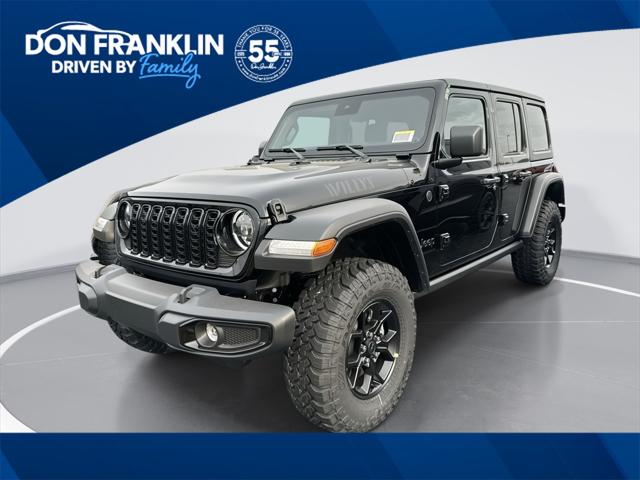 2025 Jeep Wrangler WRANGLER 4-DOOR WILLYS 2025 Jeep Wrangler WRANGLER 4-DOOR WILLYS