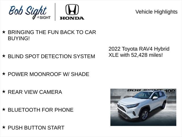 2022 Toyota RAV4 Hybrid XLE