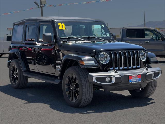 2021 Jeep Wrangler 4xe Unlimited Sahara 4x4