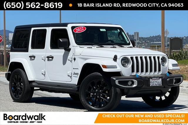 2022 Jeep Wrangler 4xe Unlimited Sahara 4x4 2022 Jeep Wrangler 4xe Unlimited Sahara 4x4