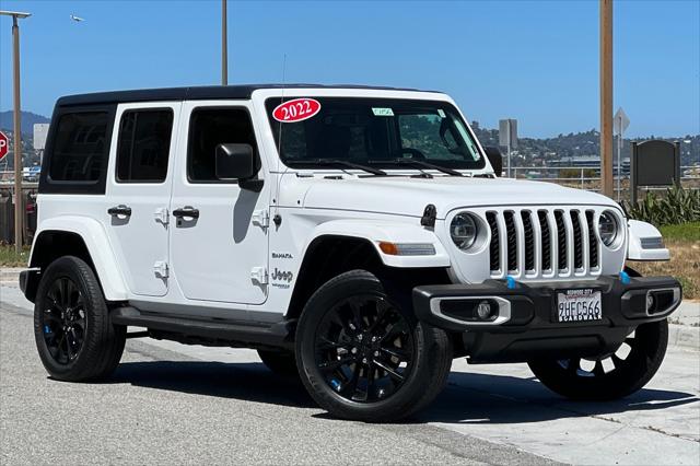 2022 Jeep Wrangler 4xe Unlimited Sahara 4x4 2022 Jeep Wrangler 4xe Unlimited Sahara 4x4