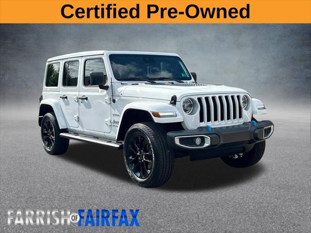 2022 Jeep Wrangler 4xe Unlimited Sahara 4x4