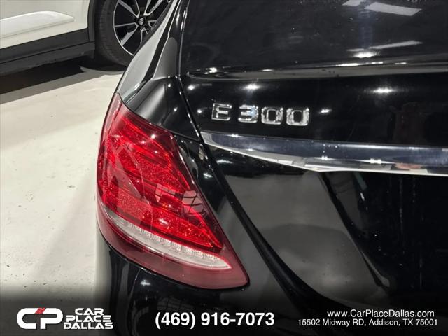 2018 Mercedes-Benz E-CLASS E 300 E 300