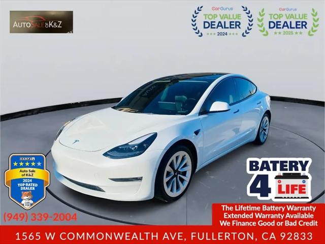 2022 Tesla Model 3 Long Range Dual Motor All-Wheel Drive for sale in Fullerton, CA