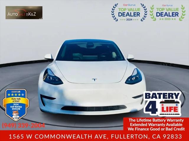 2022 Tesla Model 3 Long Range Dual Motor All-Wheel Drive for sale in Fullerton, CA