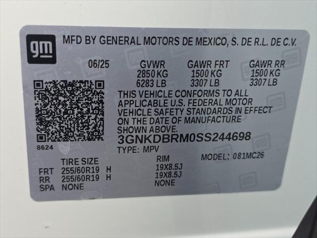 2025 Chevrolet V Blazer RWD LT