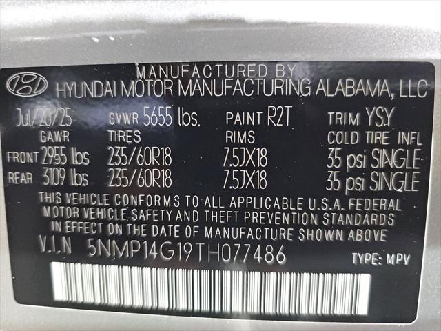 2026 Hyundai Santa Fe Hybrid SE
