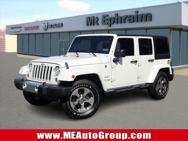 2018 Jeep Wrangler JK Unlimited Sahara 4x4