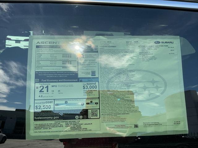 2025 Subaru Ascent Touring 7-Passenger