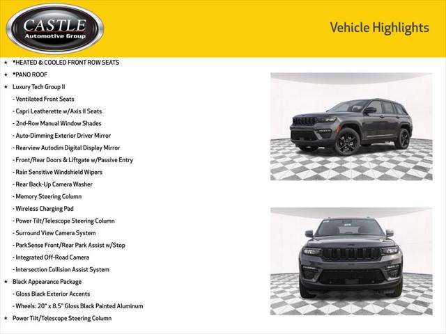 2025 Jeep Grand Cherokee GRAND CHEROKEE LIMITED 4X4