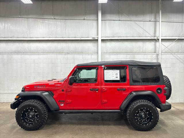 2021 Jeep Wrangler Unlimited Willys Sport 4x4 2021 Jeep Wrangler Unlimited Willys Sport 4x4