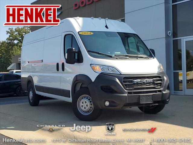 2024 RAM ProMaster 3500 Cargo Van Tradesman High Roof 159 WB EXT w/Pass Seat 2024 RAM ProMaster 3500 Cargo Van Tradesman High Roof 159 WB EXT w/Pass Seat