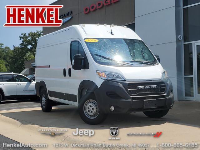 2024 RAM ProMaster 1500 Cargo Van Tradesman High Roof 136 WB w/Pass Seat