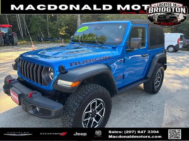 2024 Jeep Wrangler 2-Door Rubicon 4x4 for sale in Bridgton, ME