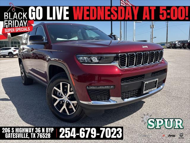 2025 Jeep Grand Cherokee GRAND CHEROKEE L LIMITED 4X4 2025 Jeep Grand Cherokee GRAND CHEROKEE L LIMITED 4X4