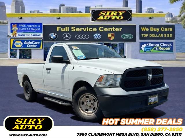 2018 Ram 1500 Tradesman Regular Cab 4x2 8' Box for sale in San Diego, CA