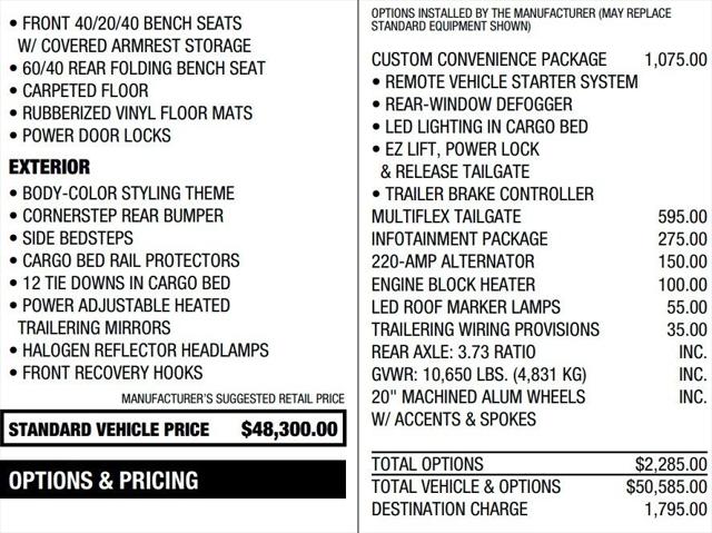2022 Chevrolet Silverado 2500HD 4WD Crew Cab Standard Bed Custom