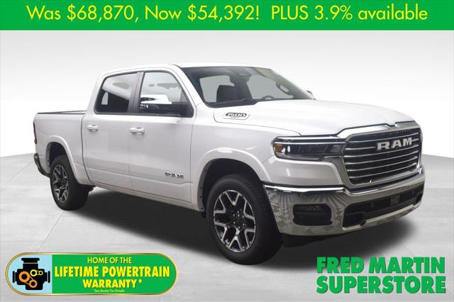 2025 RAM Ram 1500 RAM 1500 LARAMIE CREW CAB 4X4 57 BOX