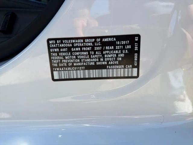 2018 Volkswagen Passat 2.0T S