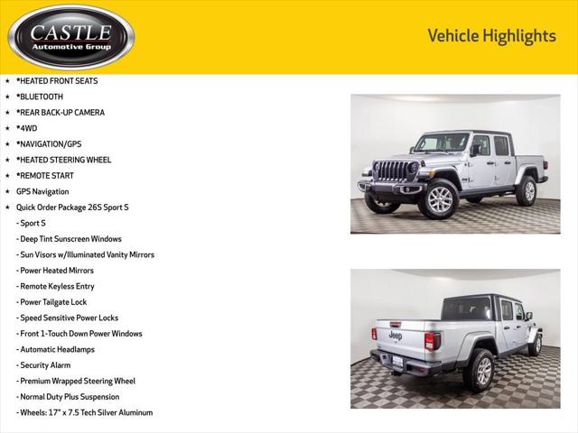 2023 Jeep Gladiator Sport S 4x4