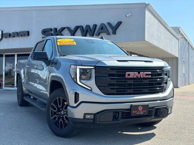2024 GMC Sierra 1500 4WD Crew Cab Short Box Elevation with 3SB