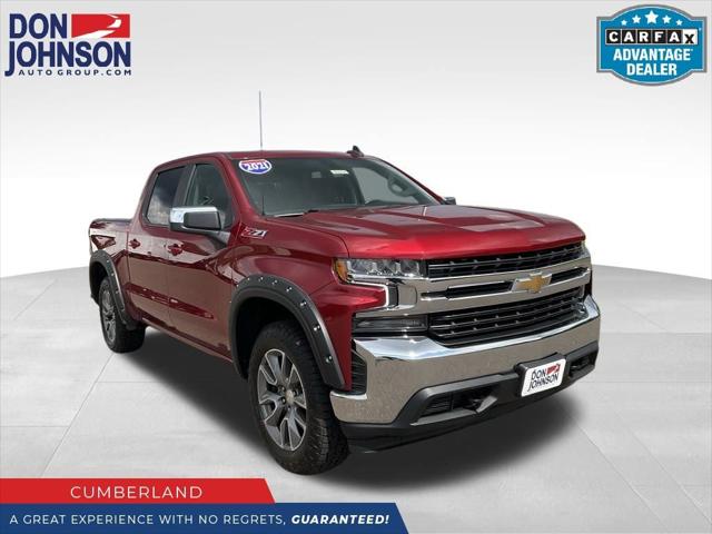 2021 Chevrolet Silverado 1500 4WD Crew Cab Short Bed LT