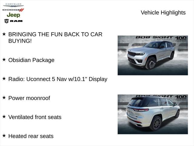 2025 Jeep Grand Cherokee GRAND CHEROKEE SUMMIT 4X4