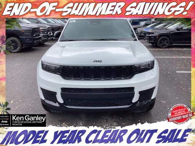 2025 Jeep Grand Cherokee GRAND CHEROKEE L ALTITUDE X 4X4 2025 Jeep Grand Cherokee GRAND CHEROKEE L ALTITUDE X 4X4