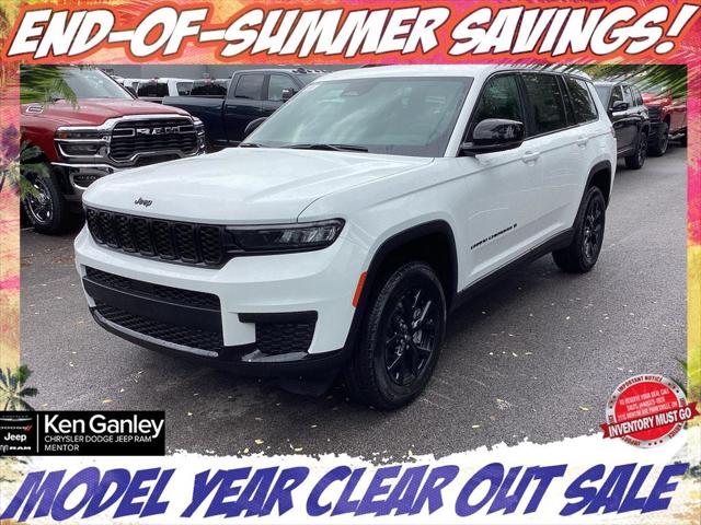 2025 Jeep Grand Cherokee GRAND CHEROKEE L ALTITUDE X 4X4 2025 Jeep Grand Cherokee GRAND CHEROKEE L ALTITUDE X 4X4