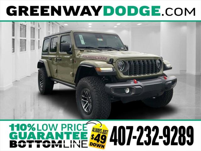 2025 Jeep Wrangler WRANGLER 4-DOOR RUBICON 2025 Jeep Wrangler WRANGLER 4-DOOR RUBICON
