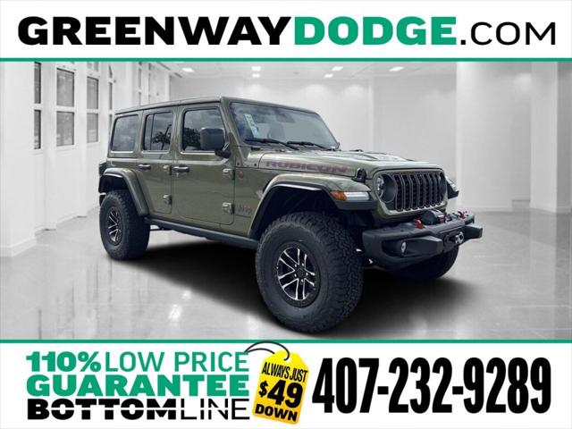 2025 Jeep Wrangler WRANGLER 4-DOOR RUBICON X 2025 Jeep Wrangler WRANGLER 4-DOOR RUBICON X