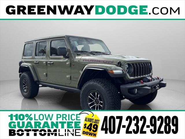 2025 Jeep Wrangler WRANGLER 4-DOOR RUBICON X