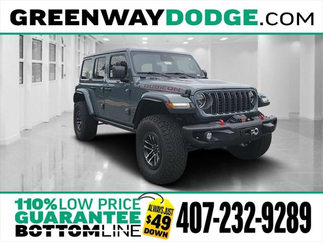 2025 Jeep Wrangler WRANGLER 4-DOOR RUBICON X
