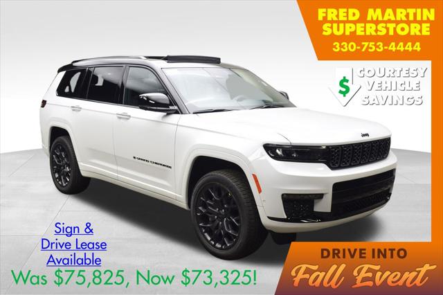 2025 Jeep Grand Cherokee GRAND CHEROKEE L SUMMIT RESERVE 4X4 2025 Jeep Grand Cherokee GRAND CHEROKEE L SUMMIT RESERVE 4X4