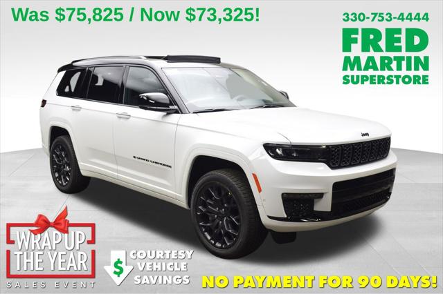 2025 Jeep Grand Cherokee GRAND CHEROKEE L SUMMIT RESERVE 4X4 2025 Jeep Grand Cherokee GRAND CHEROKEE L SUMMIT RESERVE 4X4