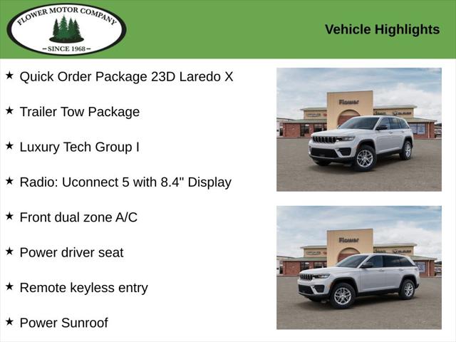 2025 Jeep Grand Cherokee GRAND CHEROKEE LAREDO X 4X4