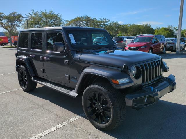 2021 Jeep Wrangler 4xe Unlimited High Altitude 4x4