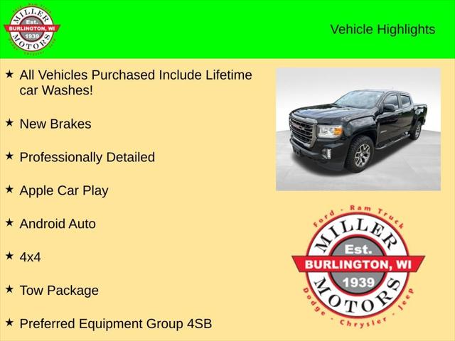 2021 GMC Canyon 4WD Crew Cab Short Box AT4 - Cloth